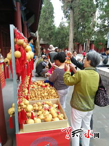 伏羲庙内旅游商品热销 折射传统谷物种植文化魅力